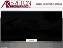 Tablet Screenshot of brittondevelopment.com